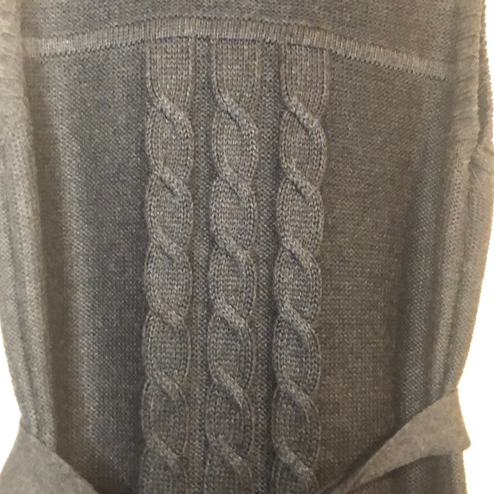 Turtle neck sweater dress